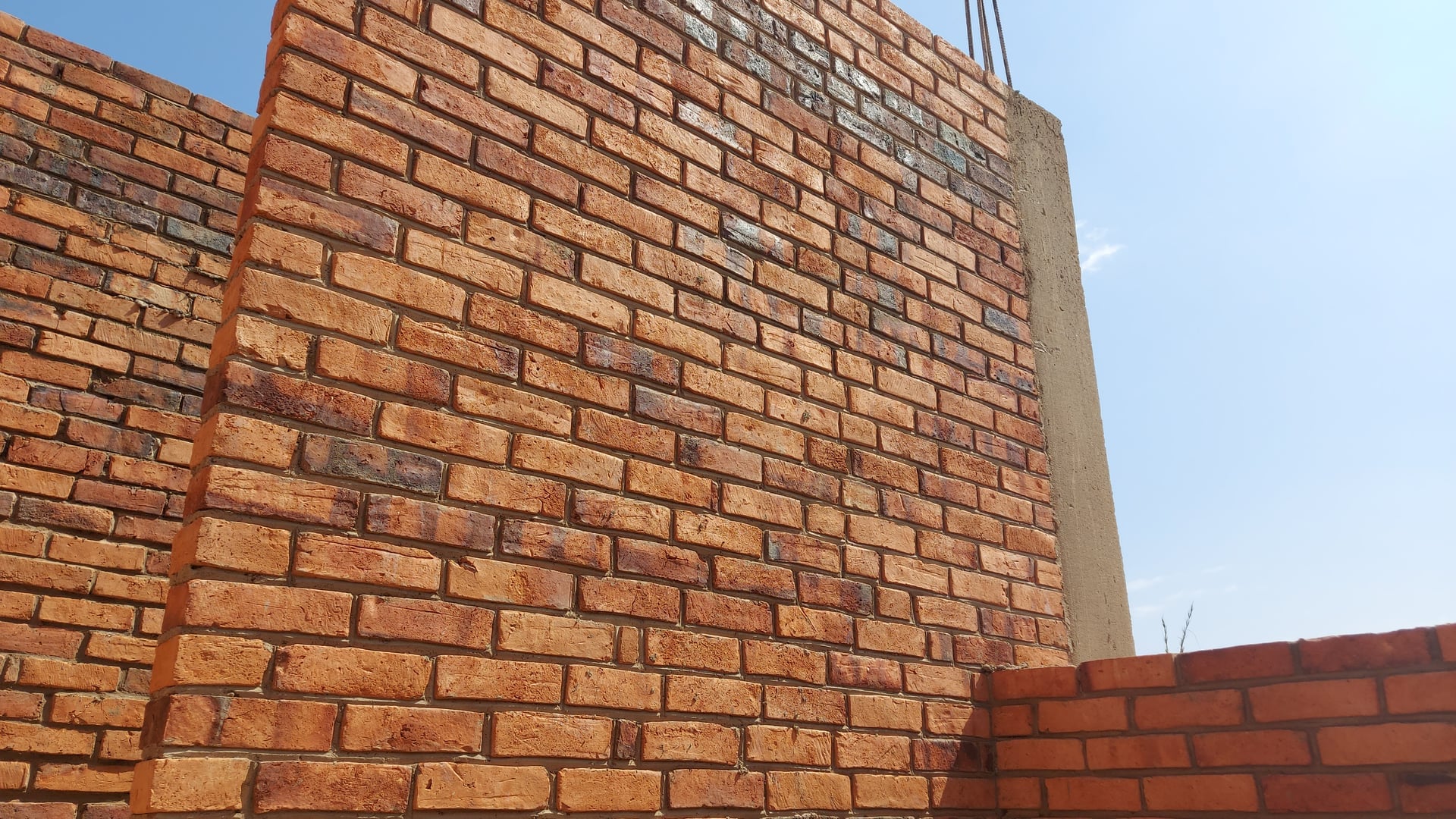 Quality Ghanaian brick construction